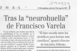 Tras la "neurohuella" de Francisco Varela  [artículo]