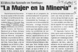 "La mujer en la minera"  [artículo]