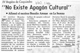 No existe apagón cultural  [artículo] Sergio Retamales.
