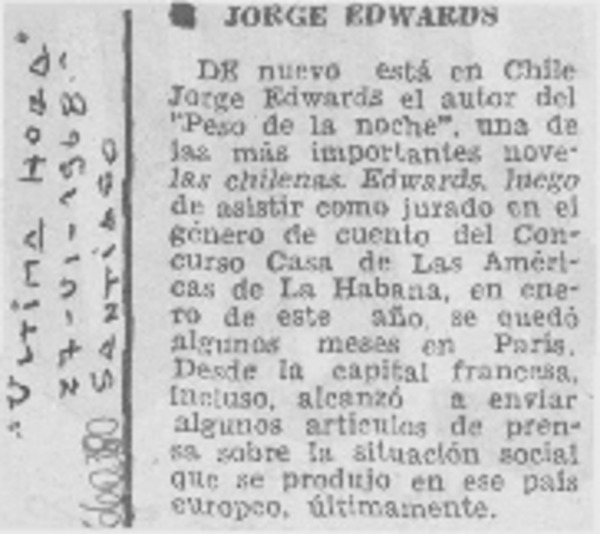 Jorge Edwards.