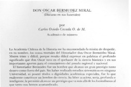 Don Oscar Bermudez Miral