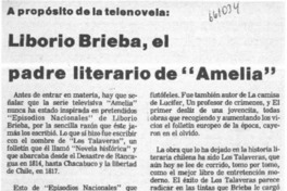 Liborio Brieba, el padre literario de "Amelia".  [artículo]