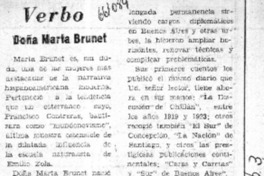 Doña Marta Brunet