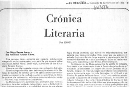 Crónica literaria