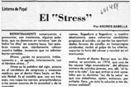 El "Stress"