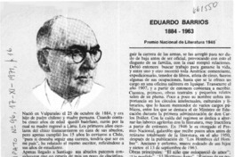 Eduardo Barrios.