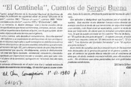 El Centinela"  [artículo] Edilberto Domarchi.