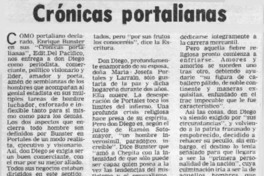 Crónicas portalianas  [artículo] G. V.