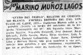 Cuero del diablo  [artículo] Marino Muñoz Lagos.