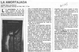 La amortajada  [artículo] Guillermina Ulloa Cerda.