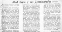 Blest Gana y sus trasplantados  [artículo] Carlos Cabello Reyes.