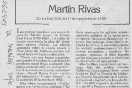 Martín Rivas.