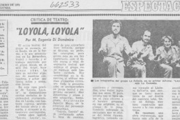 Loyola, Loyola"