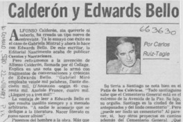 Calderón y Edwards Bello
