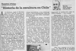 Historia de la escultura en Chile