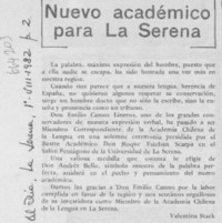 Nuevo académico para La Serena