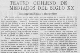 Teatro chileno de mediados del siglo XX