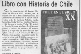 Libro de historia de Chile.