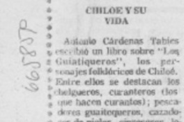 Chiloé y su vida