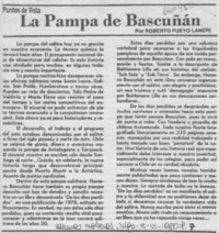 La pampa de Bascuñán