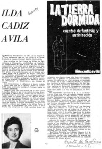 Ilda Cádiz Avila.  [artículo]