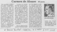 Carmen de Alonso