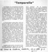 Temporalia  [artículo] Fidel Araneda B.