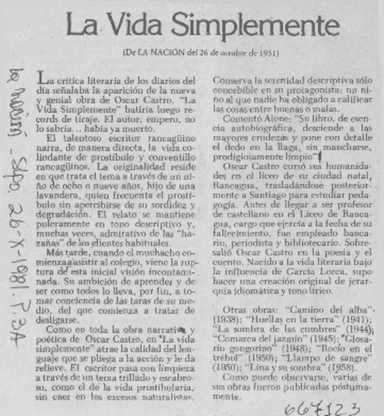 De tormenta Negociar procedimiento La vida simplemente. [artículo] - Biblioteca Nacional Digital de Chile
