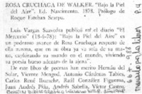 Rosa Cruchaga de Walker.