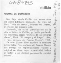 Poemas de Domarchi.