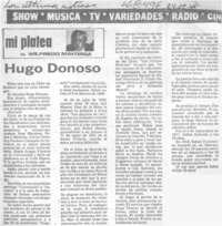 Hugo Donoso
