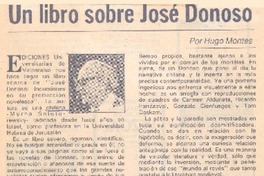 Un libro sobre José Donoso