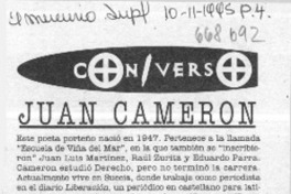 Juan Cameron.