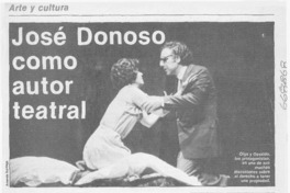 José Donoso como autor teatral