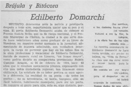 Edilberto Domarchi.