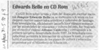 Edwards Bello en CD Rom.