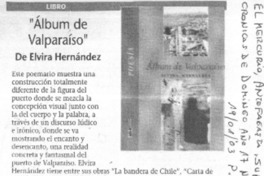 "Álbum de Valparaíso" de Elvira Hernández.