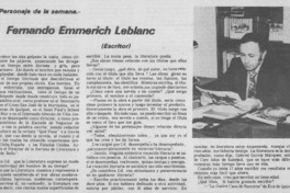 Fernando Emmerich Leblanc.