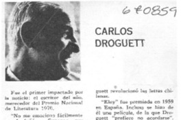Carlos Droguett.