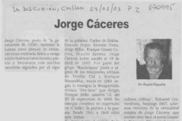 Jorge Cáceres