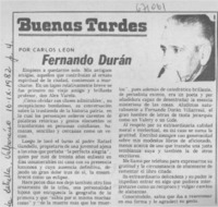 Fernando Durán