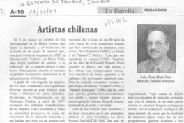 Artistas chilenas