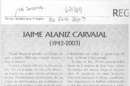 Jaime Alaniz Carvajal (1942-2003)