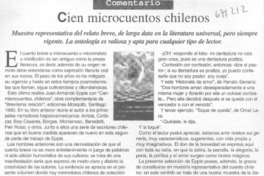 Cien microcuentos chilenos