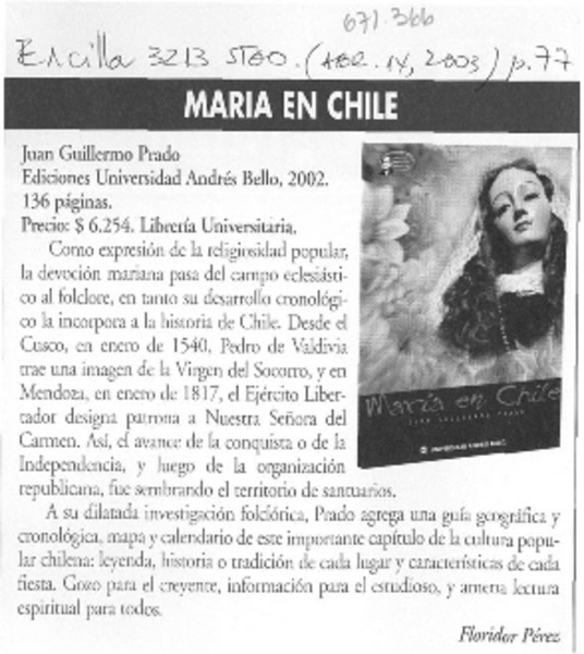 María en Chile