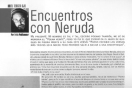 Encuentros con Neruda