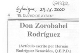 Don Zorobabel Rodríguez