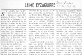 Jaime Eyzaguirre : [artículo].