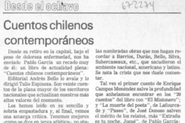 Cuentos chilenos contemporáneos
