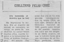Guillermo Feliu Cruz